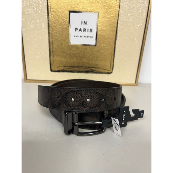 Coach F64839 Harness Buckle Cut-To-Size Reversible Belt, 38 Mm main image 6